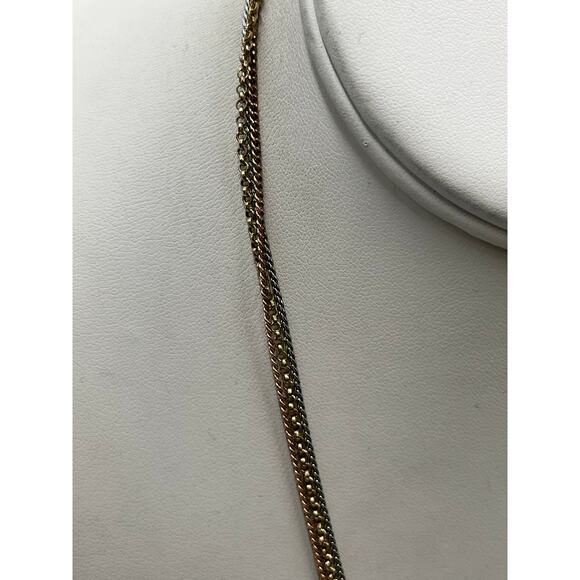 Juicy Couture Tiered Graduated Triple Strand 3 Charm Logo Crown Heart Necklace - Picture 5 of 7